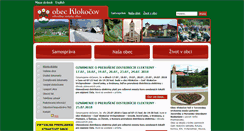 Desktop Screenshot of klokocov.sk